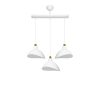 147 000170 5 Ceiling lamp Denvel pakoworld white-gold metal Φ35x24cmEASTER OFFERS