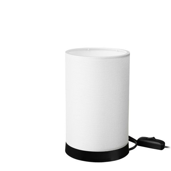 147 000178 4 Table lamp Fana pakoworld pvc in cream shade D14x21cmSPRING OFFERS