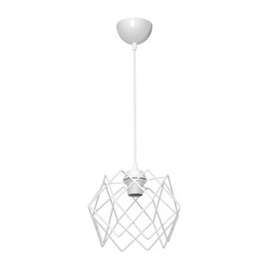 147 000181 6 Single-light E27 ceiling lamp Teeby pakoworld metal in white shade Φ22x17cmLighting > Ceiling