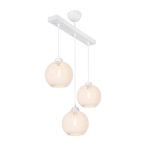 147 000185 2 7 Three-light ceiling lamp PWL-0973 II pakoworld E27 white 50x18x85cmLighting > Ceiling