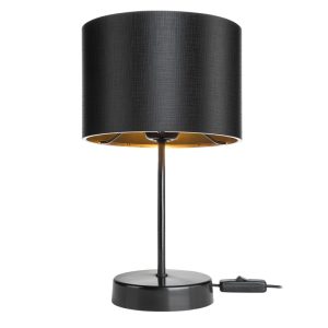147 000194 2 3 Table lamp PWL-1183 pakoworld Ε27 black D22x36.5cmLighting > Table