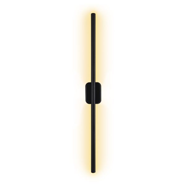 147 000195 2 2 Wall lamp-wall sconce Senio pakoworld led black 75x6x6cmLighting > Scones