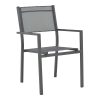 152 000022 14 Icon-Gentle pakoworld dining set 5pcs PP in anthracite colorOutdoor furniture > Garden food table