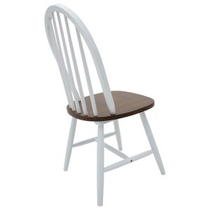 153 000003 2 4 Chair Adalyn pakoworld wood walnut-white legsSPRING OFFERS