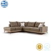 168 000010 4 2 seater sofa bed PWF-0018 with fabric in black color 155x73x85cmIndoor furniture > Sofas & Armchairs - Pre Order