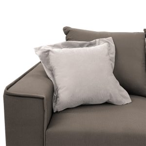168 000040 3 4 Corner sofa Fabulous pakoworld reversible fabric mocha-cream240x165x95cmIndoor furniture > Cornered sofas