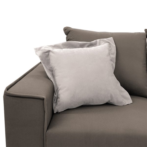 168 000040 3 4 Corner sofa Fabulous pakoworld reversible fabric mocha-cream240x165x95cmIndoor furniture > Cornered sofas
