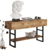 176 000008 7 Chest of 3 drawers Awell pakoworld color sonoma-white 90x44x88.5cmIndoor furniture > Drawers-consoles