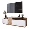 176 000055 13 Cabinet Zelia pakoworld 2 doors white 79x42x60cmIndoor furniture > Wardrobes