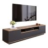 176 000056 1 Roscoe pakoworld white-oak wall-mounted TV unit 100x31.5x29.5cmIndoor furniture > TV stands