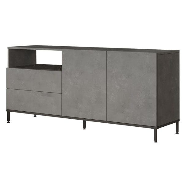 176 000125 5 Sideboard Evaluate pakoworld antique antique-wenge 170x46.5x75.5cmIndoor furniture > Buffets