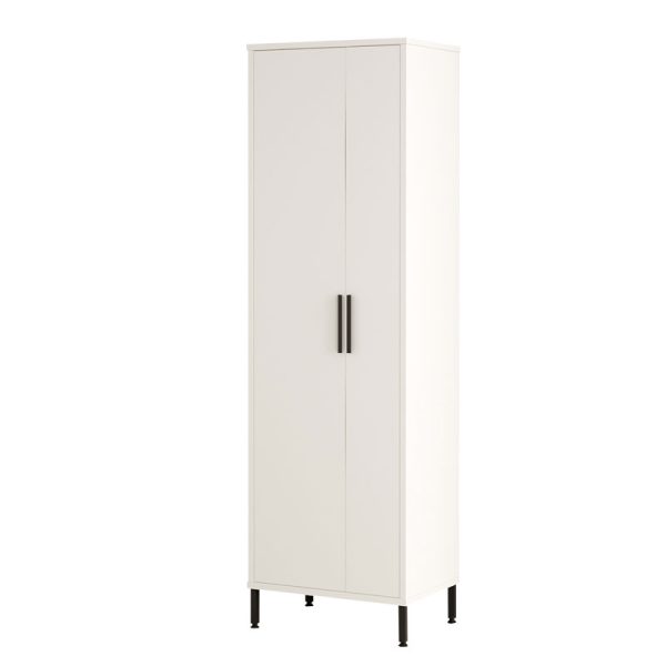 176 000128 4 Bathroom melamine cabinet Dorphy pakoworld white 50x36x165cmIndoor furniture > Home organization > Bathroom > Cabinets