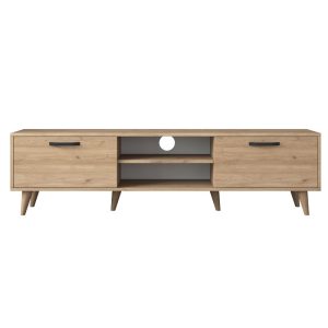 182 000002 2 11 TV unit Sabian pakoworld in sonoma 180x35x48,5cmIndoor furniture > TV stands