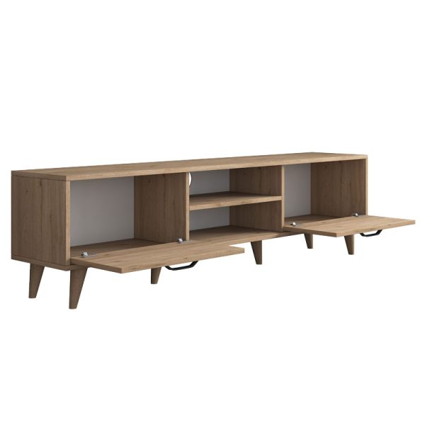 182 000002 3 11 TV unit Sabian pakoworld in sonoma 180x35x48,5cmIndoor furniture > TV stands