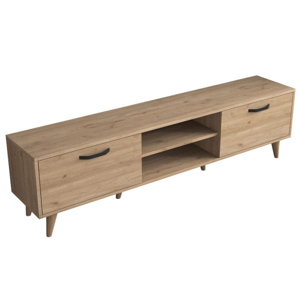 182 000002 4 11 TV unit Sabian pakoworld in sonoma 180x35x48,5cmIndoor furniture > TV stands