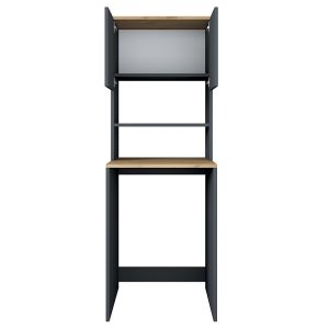182 000051 4 Laundry cabinet Rasmus pakoworld anthracite-natural 65x60x183.6cmIndoor furniture > Home organization > Bathroom > Cabinets