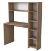 182 000068 10 Laptop stand Rahe pakoworld oak melamine-black metal 60x35x23cmOffice furniture > Working desk