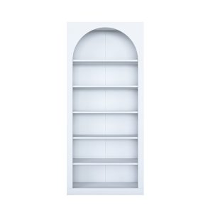 182 000078 2 Bookcase Zoel pakoworld white melamine 80x31.5x180cmIndoor furniture > Bookshelves
