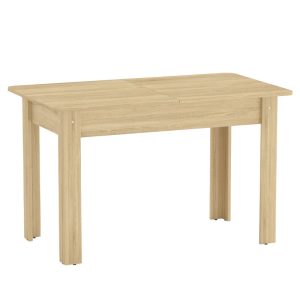 184 000007 7 Dining table Quiin pakoworld expandable sonoma 120-174x70x73.5cmIndoor furniture > Dining Tables