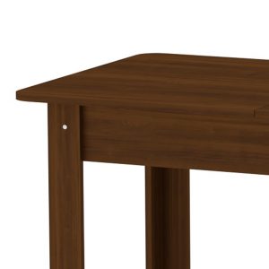 184 000009 3 3 Dining table Quiin pakoworld extendable walnut 120-174x70x73.5cmIndoor furniture > Dining Tables
