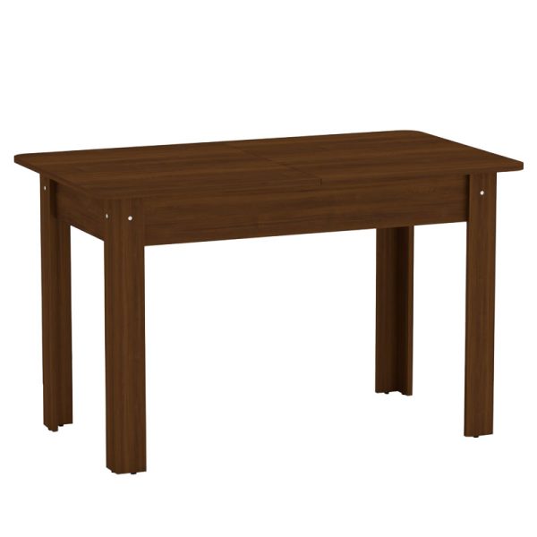 184 000009 6 Dining table Quiin pakoworld extendable walnut 120-174x70x73.5cmIndoor furniture > Dining Tables