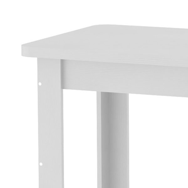184 000011 2 8 Dining table Celeste pakoworld white table 100x60x73.5cmIndoor furniture > Dining Tables