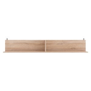184 000107 2 4 Wall shelf Drowel pakoworld in sorona color 130x21.6x20cmIndoor furniture > Wall shelves