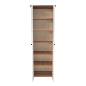 185 000089 3 2 Cabinet-column Aries pakoworld 18 pairs in white-walnut color 58x38x180cmIndoor furniture > Home organization > Bathroom > Cabinets