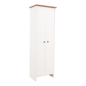185 000089 5 Cabinet-column Aries pakoworld 18 pairs in white-walnut color 58x38x180cmIndoor furniture > Home organization > Bathroom > Cabinets