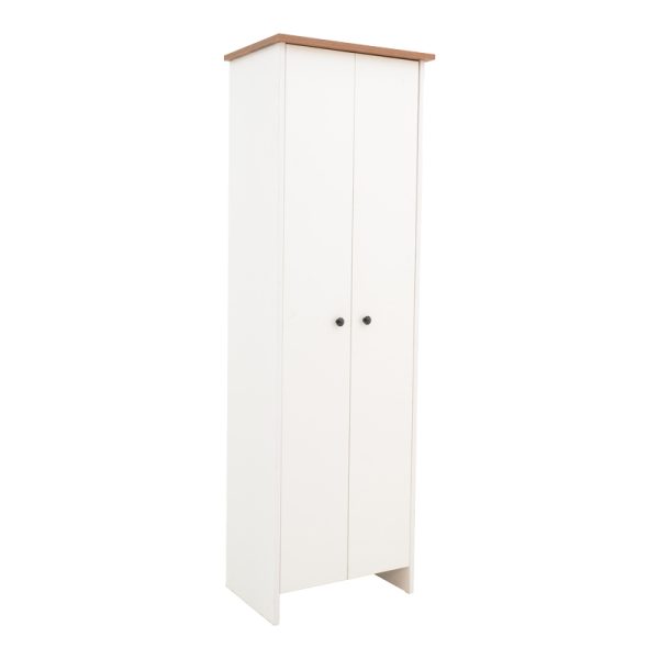 185 000089 5 Cabinet-column Aries pakoworld 18 pairs in white-walnut color 58x38x180cmIndoor furniture > Home organization > Bathroom > Cabinets