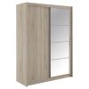 192 000020 6 Nightstand Hamer pakoworld black-natural 48x34x51cmIndoor furniture > Bedside tables