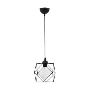 193 000055 14 Ceiling light Alama pakoworld E27 black 20x20x74cmLighting > Ceiling