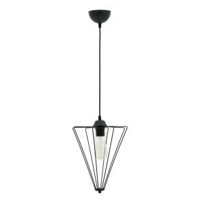 193 000058 10 Ceiling light Saway pakoworld E27 black 30x30x80cmLighting > Ceiling