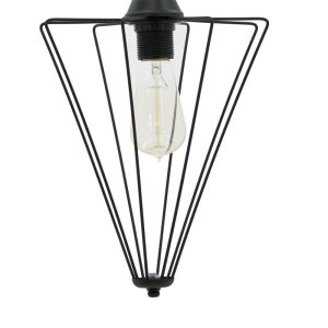 193 000058 2 8 Ceiling light Saway pakoworld E27 black 30x30x80cmLighting > Ceiling
