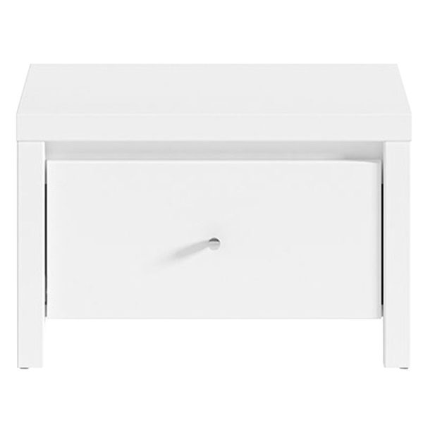 195 000019 2 Nightstand Fansi pakoworld white 51x40.5x33.5cmSPRING OFFERS