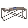 197 000260 4 Metal console table Sarmi pakoworld in gold-white shade 110x35x85cmIndoor furniture > Drawers-consoles