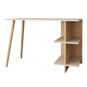 197 000275 6 Volet pakoworld work desk in oak-anthracite shade 114x56x76cmOffice furniture > Working desk