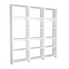 197 000279 4 Rabuku pakoworld bookcase in anthracite shade 146x22x160cmIndoor furniture > Bookshelves