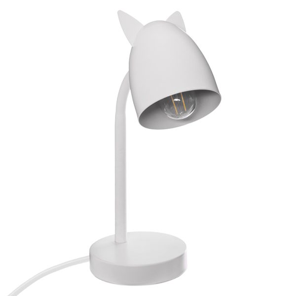 199 000289 6 Desk lamp Lucian pakoworld E14 white 18x12,5x31cmIndoor furniture > Children's Room