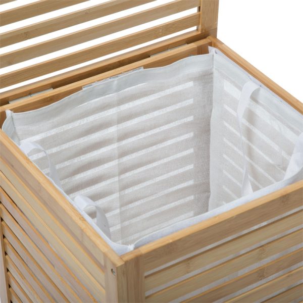 199 000510 3 3 Laundry basket Africa pakoworld natural 40x38x58cmIndoor furniture > Home organization > Bathroom > Bathroom accessories