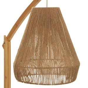 199 000515 3 11 Floor lamp Sean pakoworld E27 60W bamboo beige 52x30x158cmBOHO CHIC > Luminaries