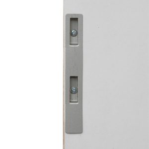199 000550 2 8 Door mirror PWD-0111 pakoworld polyresin-silver 34x1.7x94cmDecoration > Mirrors