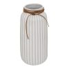 199 000587 2 Vase Velout pakoworld hyacinth in natural color D18x57cmDecoration > Decorations
