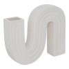 199 000588 Vase Joefer pakoworld ceramic in natural color D9.5x20cmDecoration > Decorations