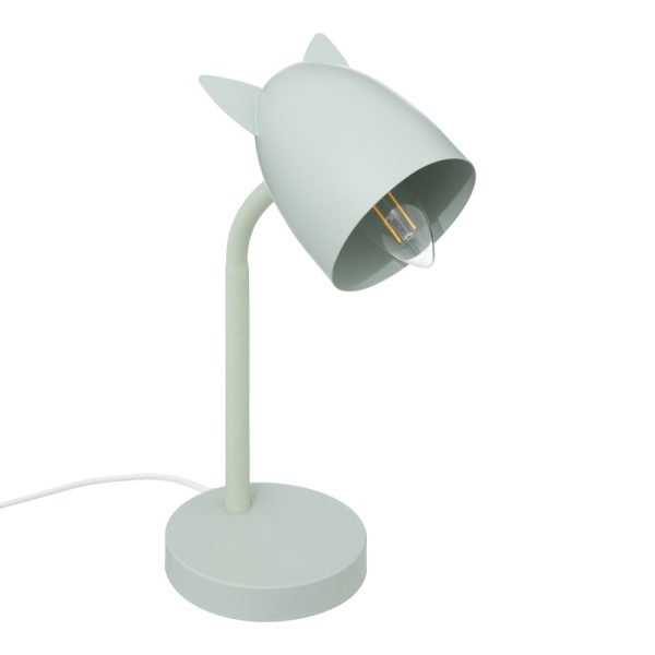 199 000597 3 Desk lamp Lucian pakoworld E14 metal in mint color 18x12,5x31cmLighting > Table