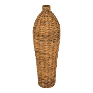 199 000602 4 Vase Velout pakoworld hyacinth in natural color D18x57cmDecoration > Decorations