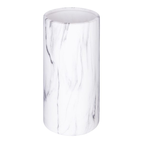 199 000605 4 Vase Joefer pakoworld ceramic in marble look D9.5x20cmDecoration > Decorations