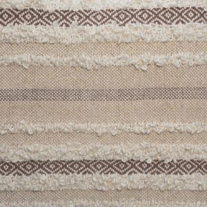 199 000617 3 2 Deco cushion with fringes Polat pakoworld in beige color 59x59cmIndoor furniture > Bean Bags