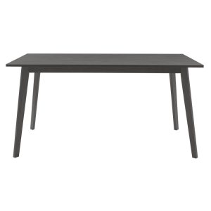 200 000193 2 4 Dining set Benson - Toto pakoworld 7pcs 150x90x75cm in rustic grey - grey fabricIndoor furniture > Dinning sets