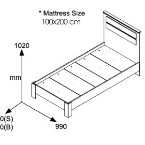 200 000538 4 1 Student's bedroom set Nap 4 pakoworld 3 pcsStudent Offers